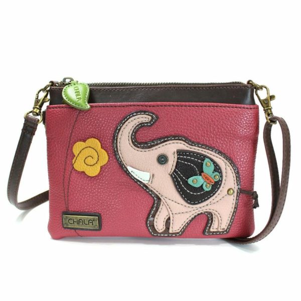 Crossbodies |  Mini Crossbody – Pink Elephant Crossbodies Crossbodies