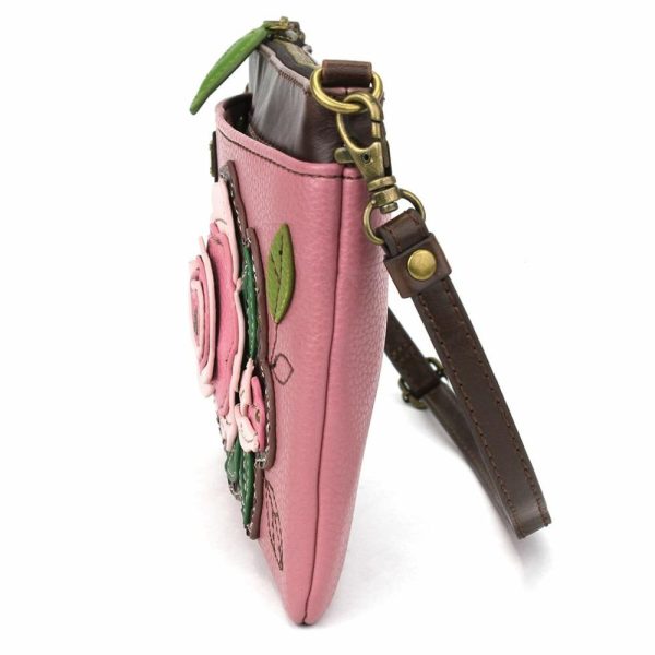 Crossbodies |  Mini Crossbody – Pink Rose Crossbodies Crossbodies