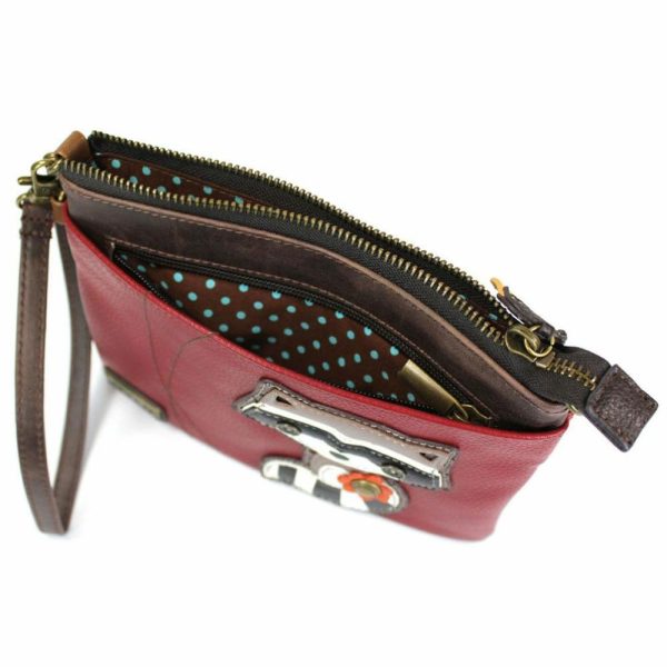 Crossbodies |  Mini Crossbody – Raccoon Crossbodies Burgundy Approx