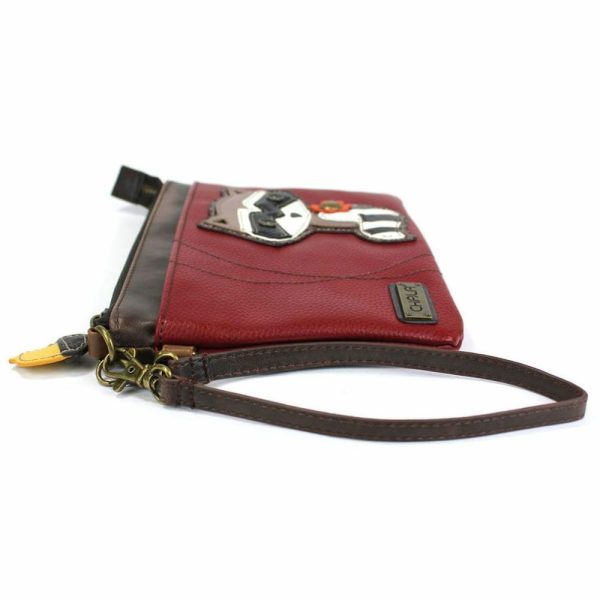 Crossbodies |  Mini Crossbody – Raccoon Crossbodies Burgundy Approx