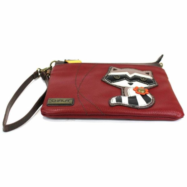 Crossbodies |  Mini Crossbody – Raccoon Crossbodies Burgundy Approx