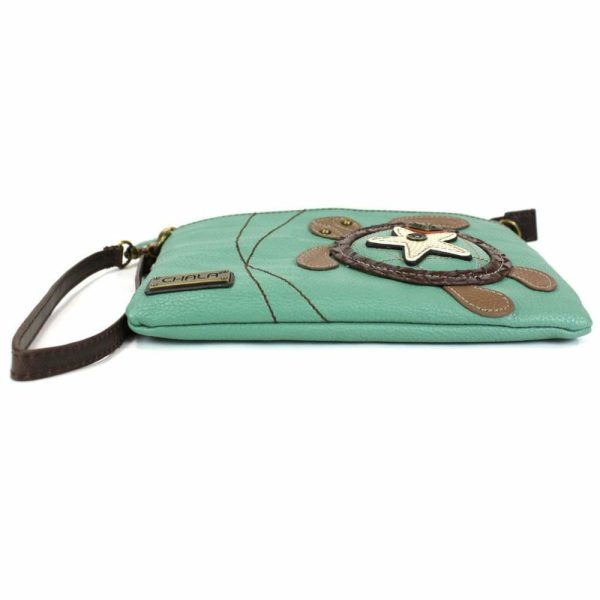 Crossbodies |  Mini Crossbody – Sea Turtle (Teal) Crossbodies Crossbodies