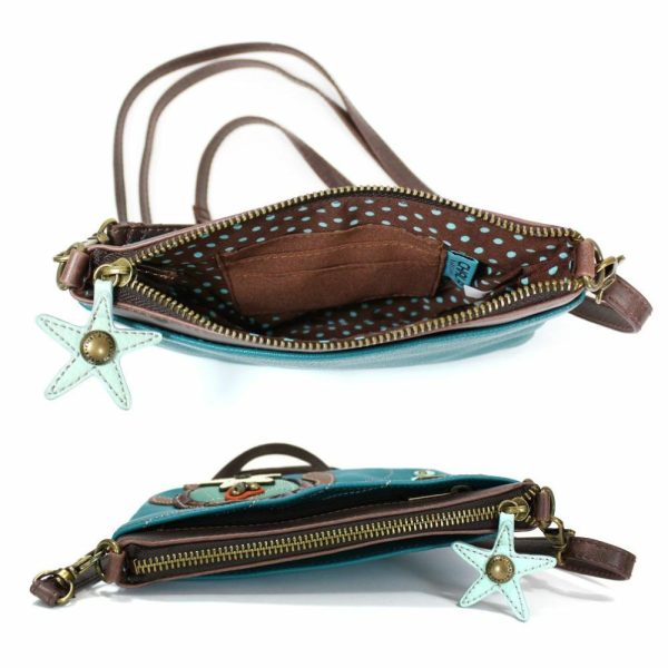 Crossbodies |  Mini Crossbody – Sea Turtle (Turquoise) Crossbodies Crossbodies