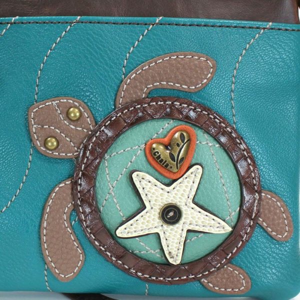 Crossbodies |  Mini Crossbody – Sea Turtle (Turquoise) Crossbodies Crossbodies