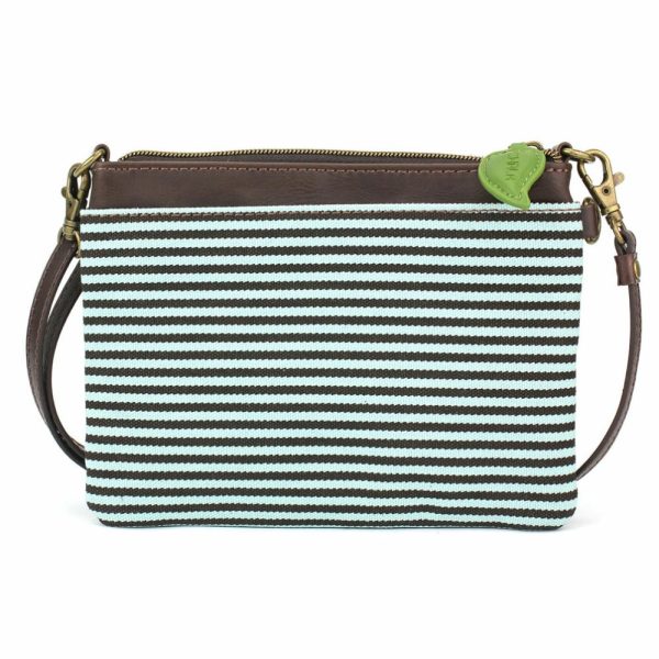 Crossbodies |  Mini Crossbody – Sloth Family Crossbodies Blue Stripe Approx