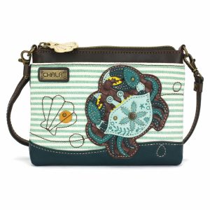 Crossbodies |  Mini Crossbody – Teal Crab Crossbodies Crossbodies