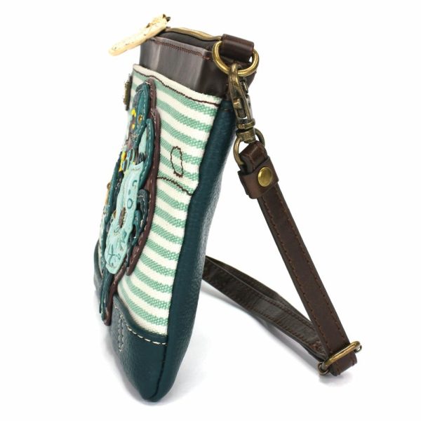 Crossbodies |  Mini Crossbody – Teal Crab Crossbodies Crossbodies