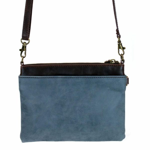 Crossbodies |  Mini Crossbody – Wiener Dog (Indigo) Crossbodies Crossbodies