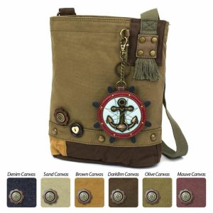 Crossbodies |  Patch Crossbody – Anchor Crossbodies Brown