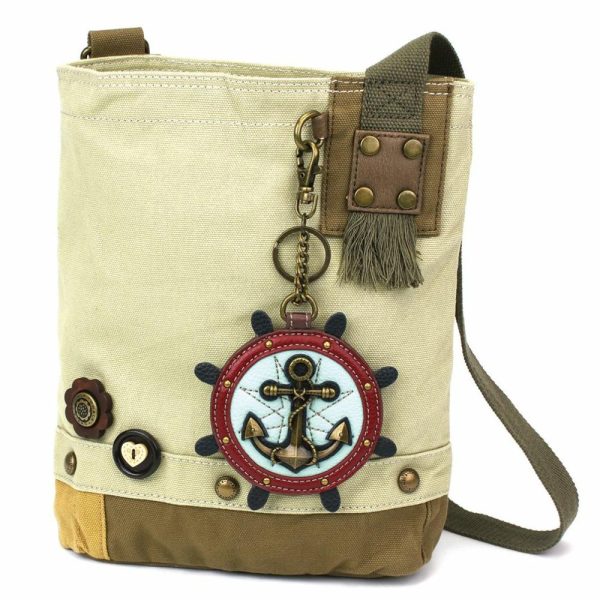 Crossbodies |  Patch Crossbody – Anchor Crossbodies Brown