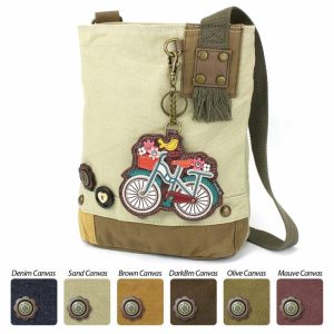 Crossbodies |  Patch Crossbody – Bicycle Crossbodies Brown