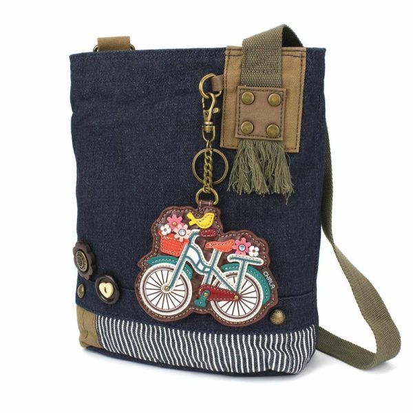 Crossbodies |  Patch Crossbody – Bicycle Crossbodies Brown