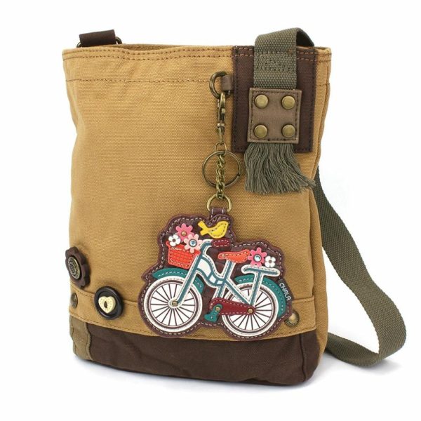 Crossbodies |  Patch Crossbody – Bicycle Crossbodies Brown