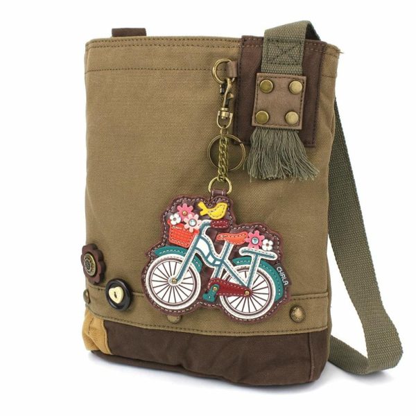 Crossbodies |  Patch Crossbody – Bicycle Crossbodies Brown