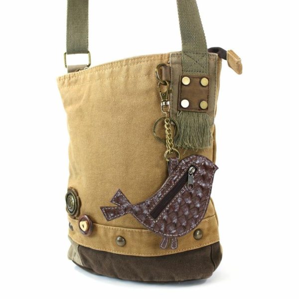 Crossbodies |  Patch Crossbody – Bird-Ii Crossbodies Brown