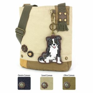 Crossbodies |  Patch Crossbody – Border Collie Crossbodies Crossbodies