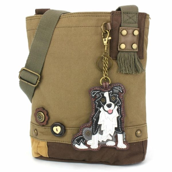 Crossbodies |  Patch Crossbody – Border Collie Crossbodies Crossbodies