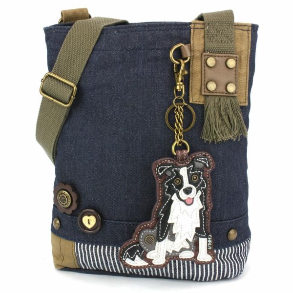 Crossbodies |  Patch Crossbody – Border Collie Crossbodies Crossbodies