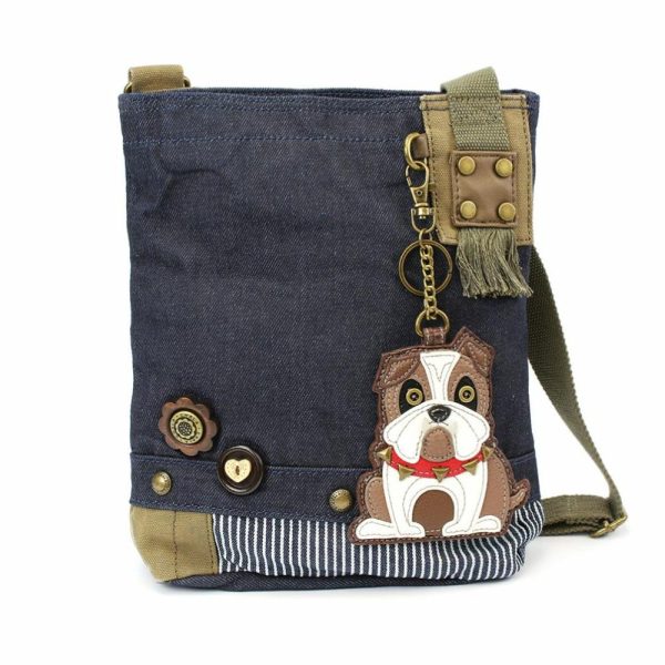 Crossbodies |  Patch Crossbody – Bulldog Crossbodies Brown