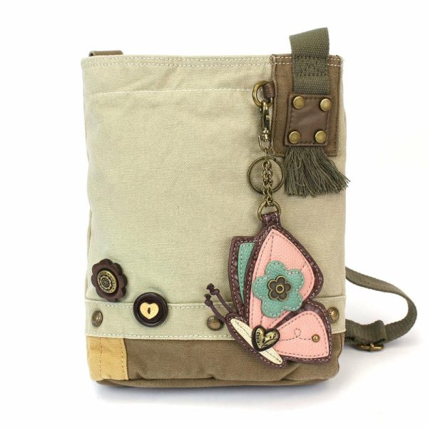 Crossbodies |  Patch Crossbody – Butterfly Crossbodies Brown