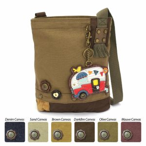 Crossbodies |  Patch Crossbody – Camper Crossbodies Brown