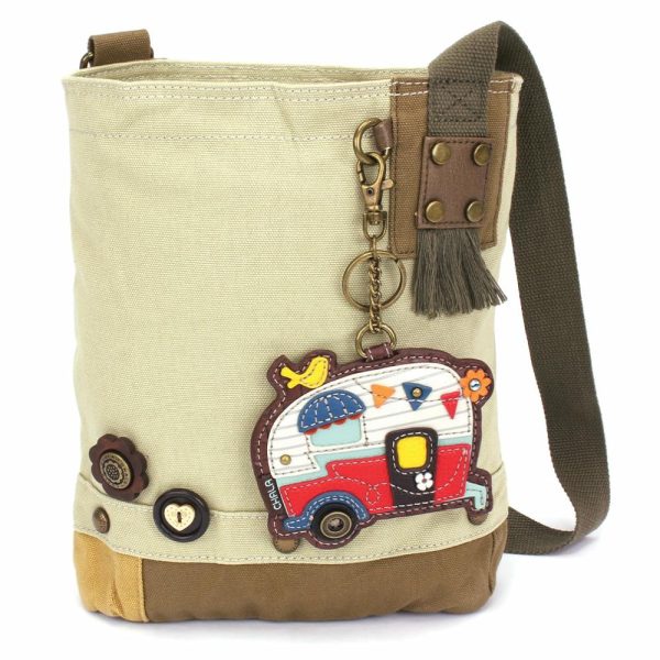 Crossbodies |  Patch Crossbody – Camper Crossbodies Brown