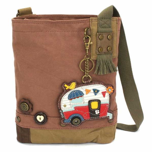 Crossbodies |  Patch Crossbody – Camper Crossbodies Brown