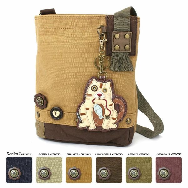 Crossbodies |  Patch Crossbody – Cat Gen Ii Crossbodies Brown