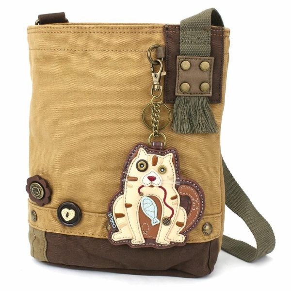 Crossbodies |  Patch Crossbody – Cat Gen Ii Crossbodies Brown