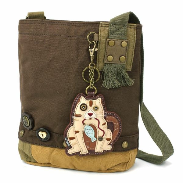 Crossbodies |  Patch Crossbody – Cat Gen Ii Crossbodies Brown