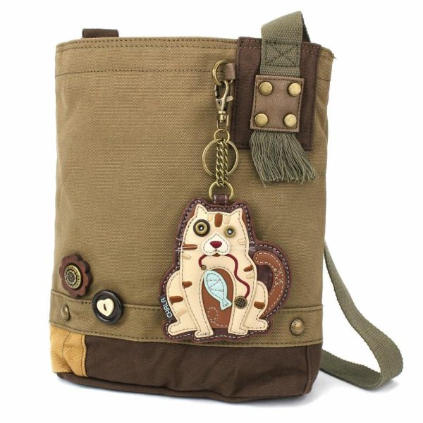 Crossbodies |  Patch Crossbody – Cat Gen Ii Crossbodies Brown