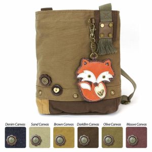 Crossbodies |  Patch Crossbody – Chala Fox Crossbodies Brown