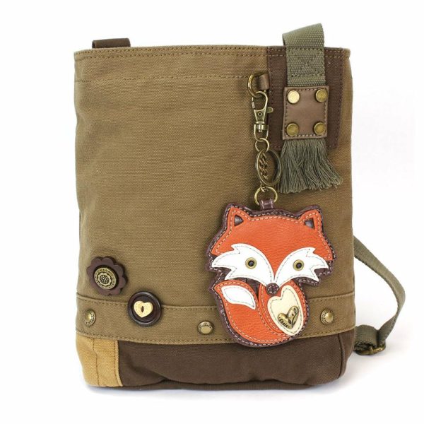 Crossbodies |  Patch Crossbody – Chala Fox Crossbodies Brown