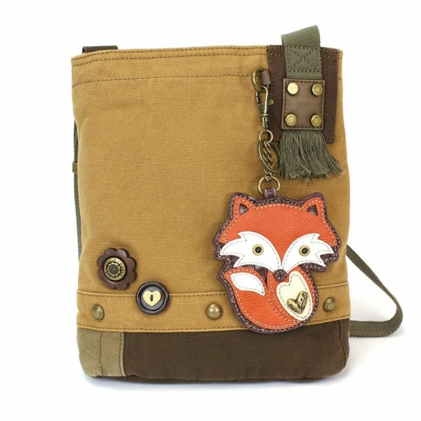 Crossbodies |  Patch Crossbody – Chala Fox Crossbodies Brown