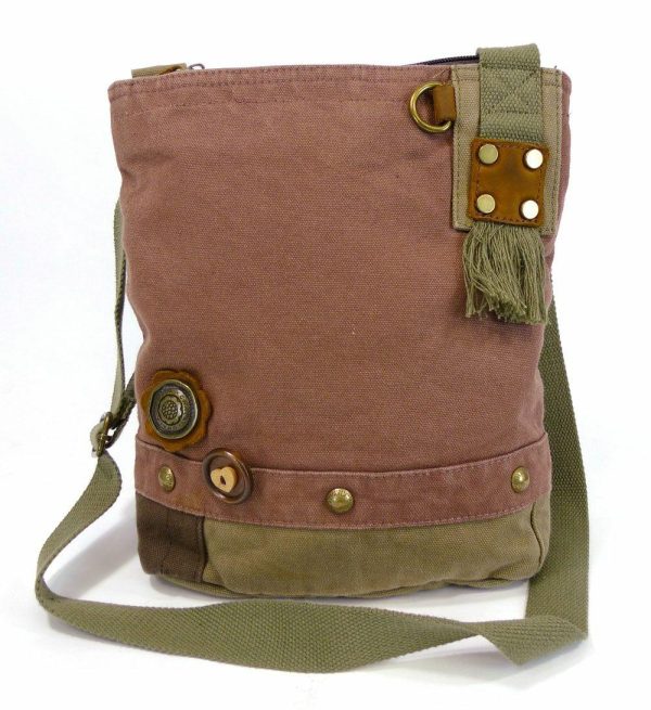 Crossbodies |  Patch Crossbody – Chihuahua Darkbrown Crossbodies Brown