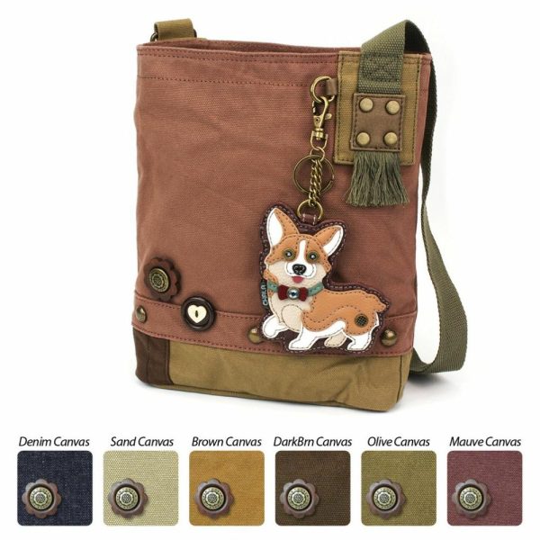 Crossbodies |  Patch Crossbody – Corgi Crossbodies Brown