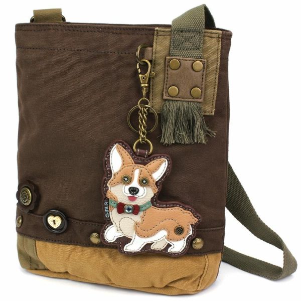 Crossbodies |  Patch Crossbody – Corgi Crossbodies Brown