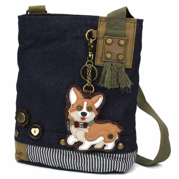 Crossbodies |  Patch Crossbody – Corgi Crossbodies Brown