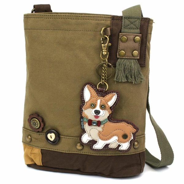 Crossbodies |  Patch Crossbody – Corgi Crossbodies Brown