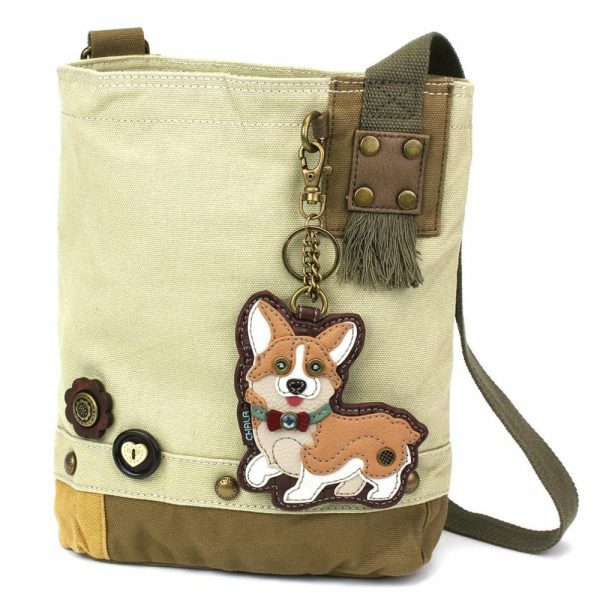 Crossbodies |  Patch Crossbody – Corgi Crossbodies Brown