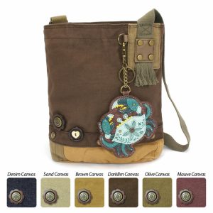 Crossbodies |  Patch Crossbody – Crab Teal Crossbodies Brown