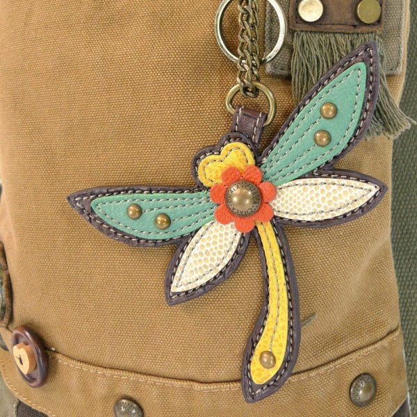 Crossbodies |  Patch Crossbody – Dragonfly Crossbodies Brown