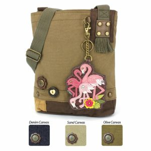 Crossbodies |  Patch Crossbody – Flamingo Group Crossbodies Crossbodies