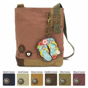 Crossbodies |  Patch Crossbody – Flip Flop Crossbodies Brown