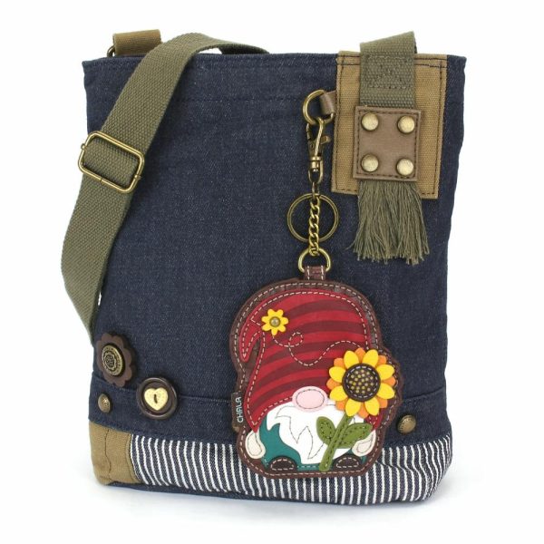 Crossbodies |  Patch Crossbody – Gnome Crossbodies Brown