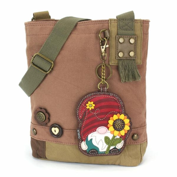 Crossbodies |  Patch Crossbody – Gnome Crossbodies Brown