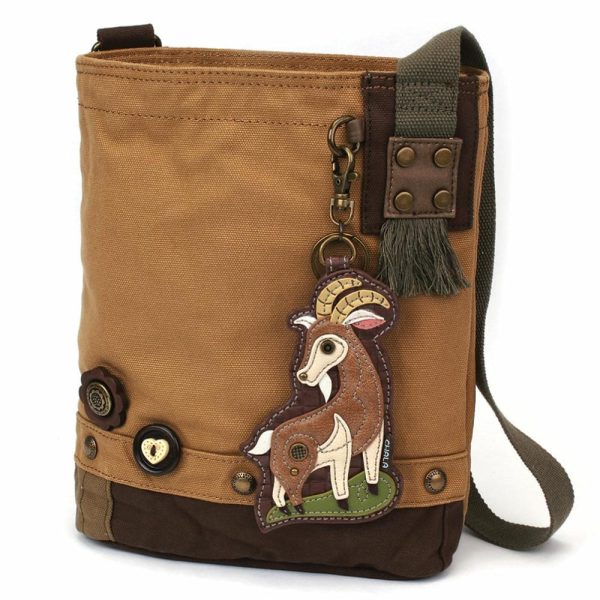 Crossbodies |  Patch Crossbody – Goat Crossbodies Brown