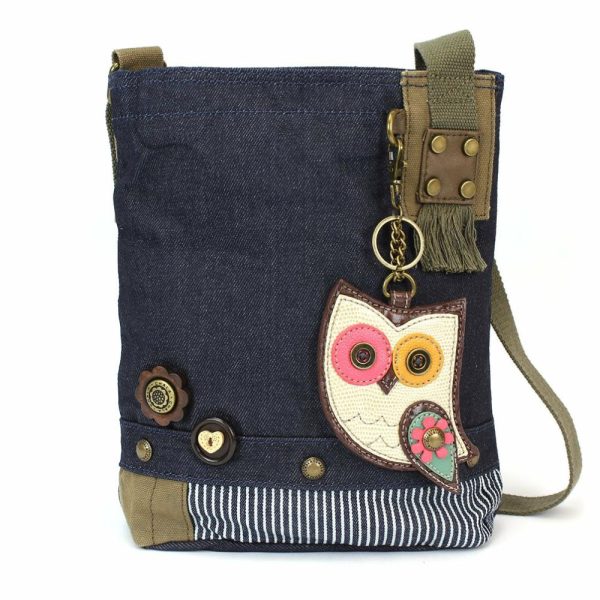 Crossbodies |  Patch Crossbody – Hoohoo Owl Crossbodies Brown