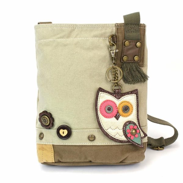 Crossbodies |  Patch Crossbody – Hoohoo Owl Crossbodies Brown