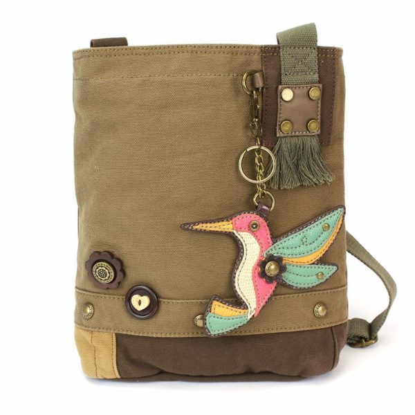 Crossbodies |  Patch Crossbody – Hummingbird Crossbodies Brown